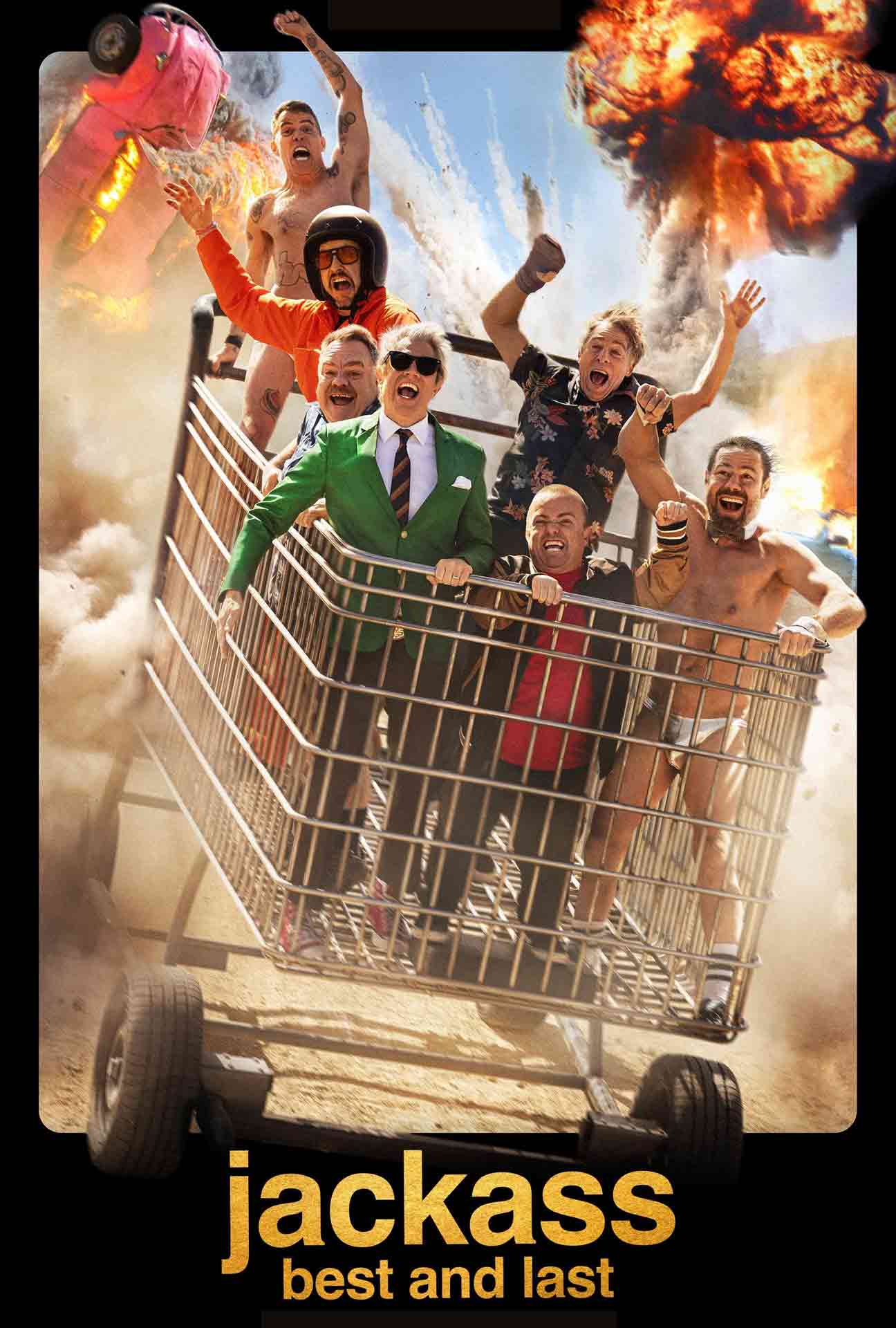 Movie Poster for Jackass: Best and Last.